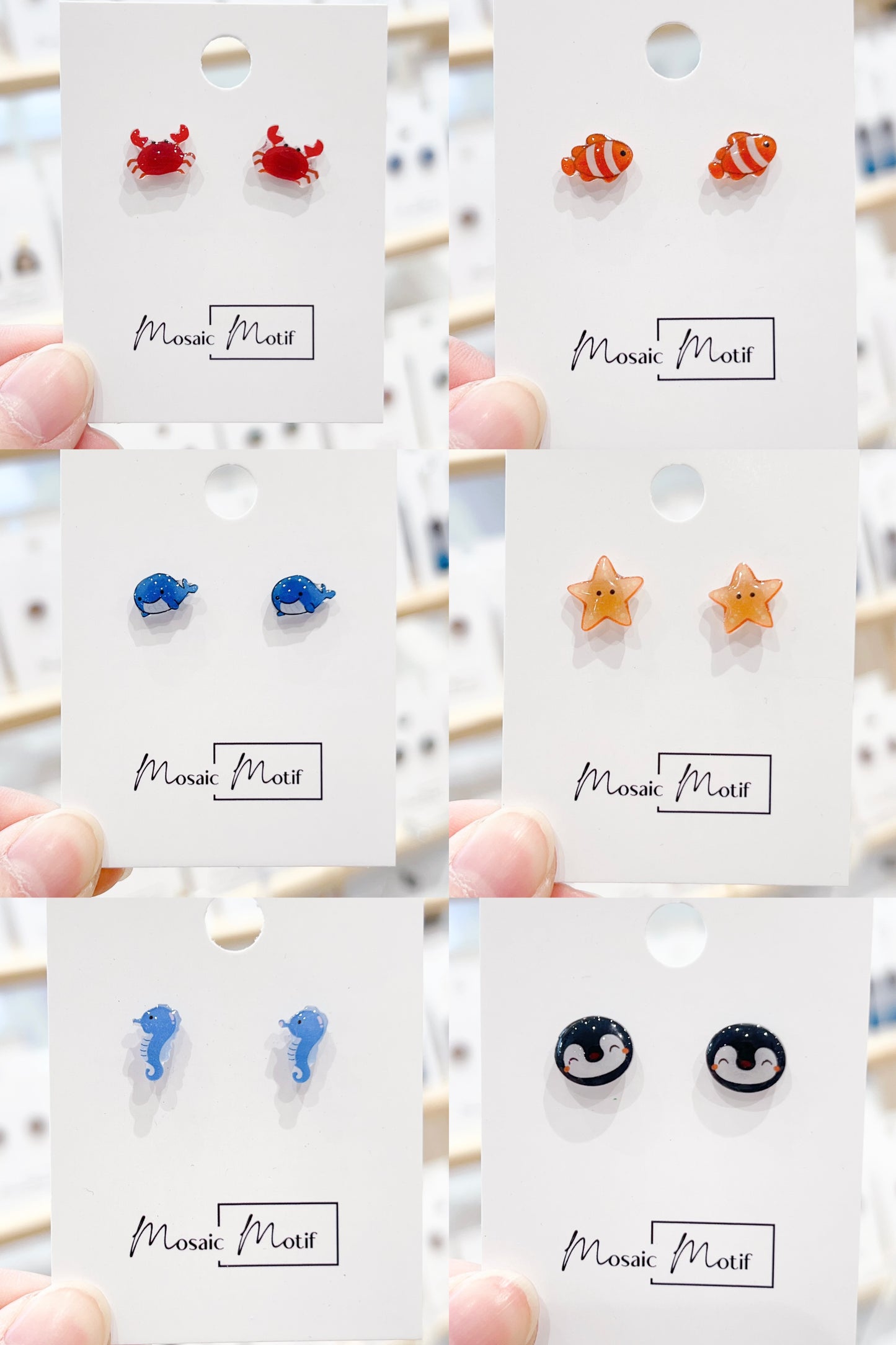 Under the sea stud earrings (20+ styles)