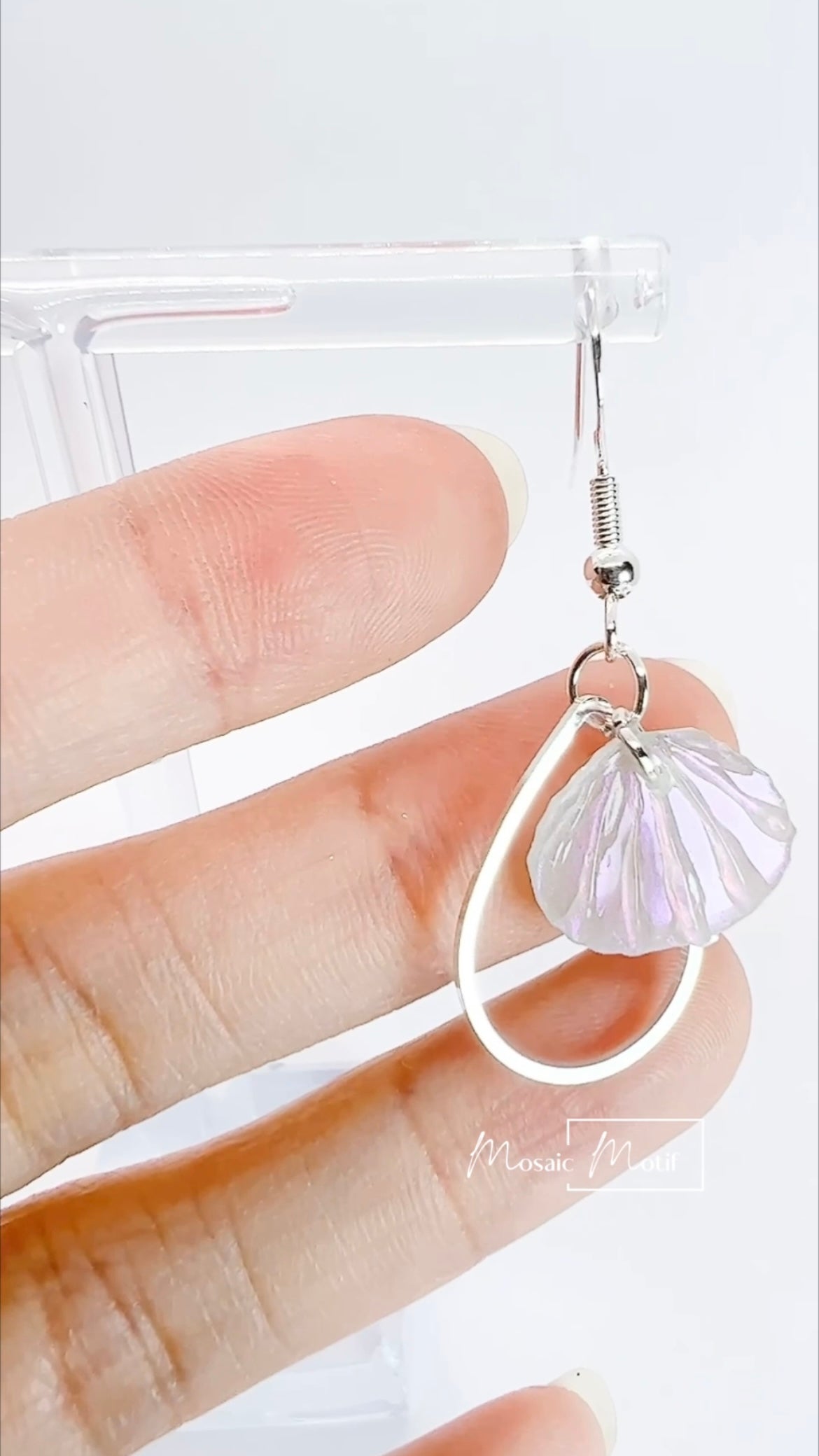 Pearl shell earrings (multiple styles)