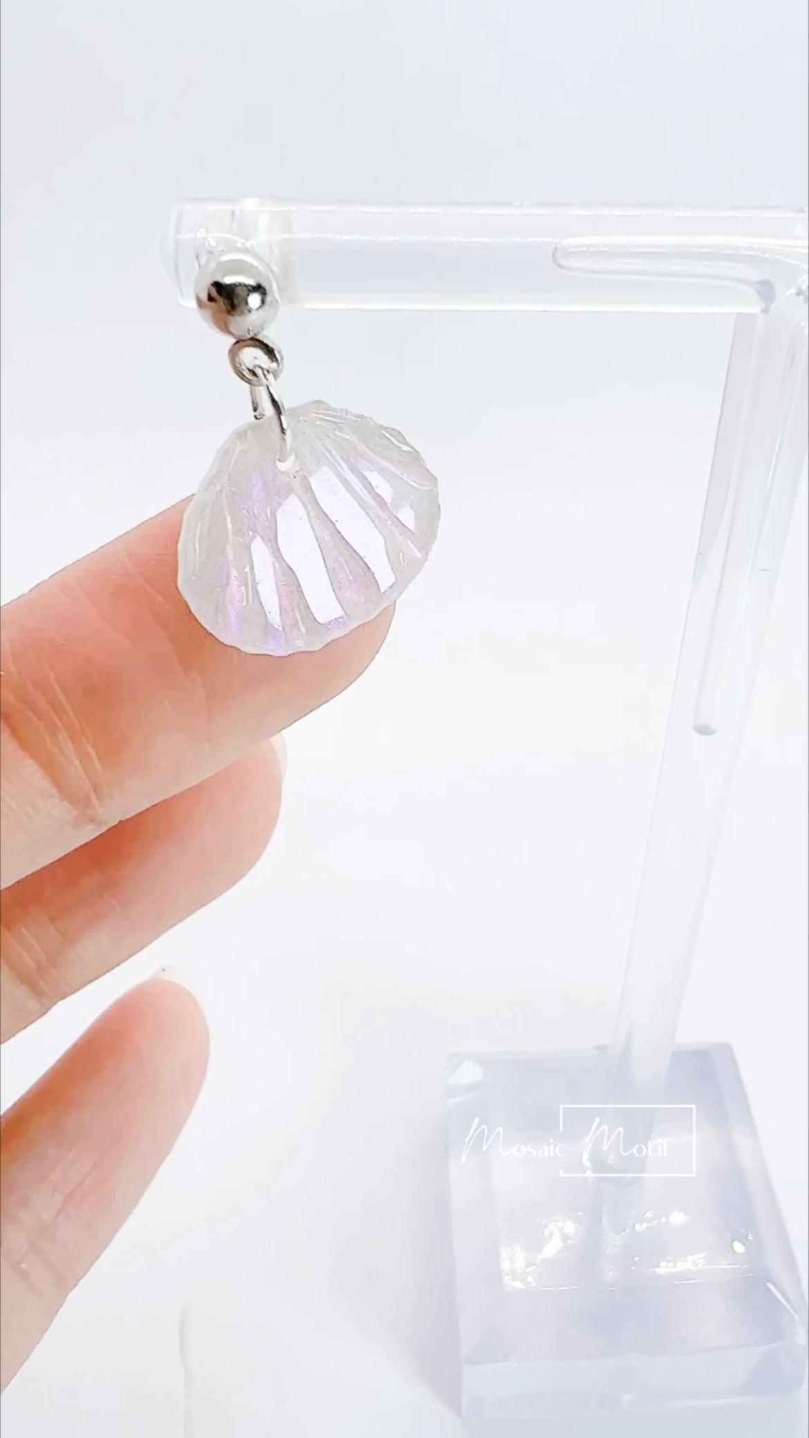 Pearl shell earrings (multiple styles)