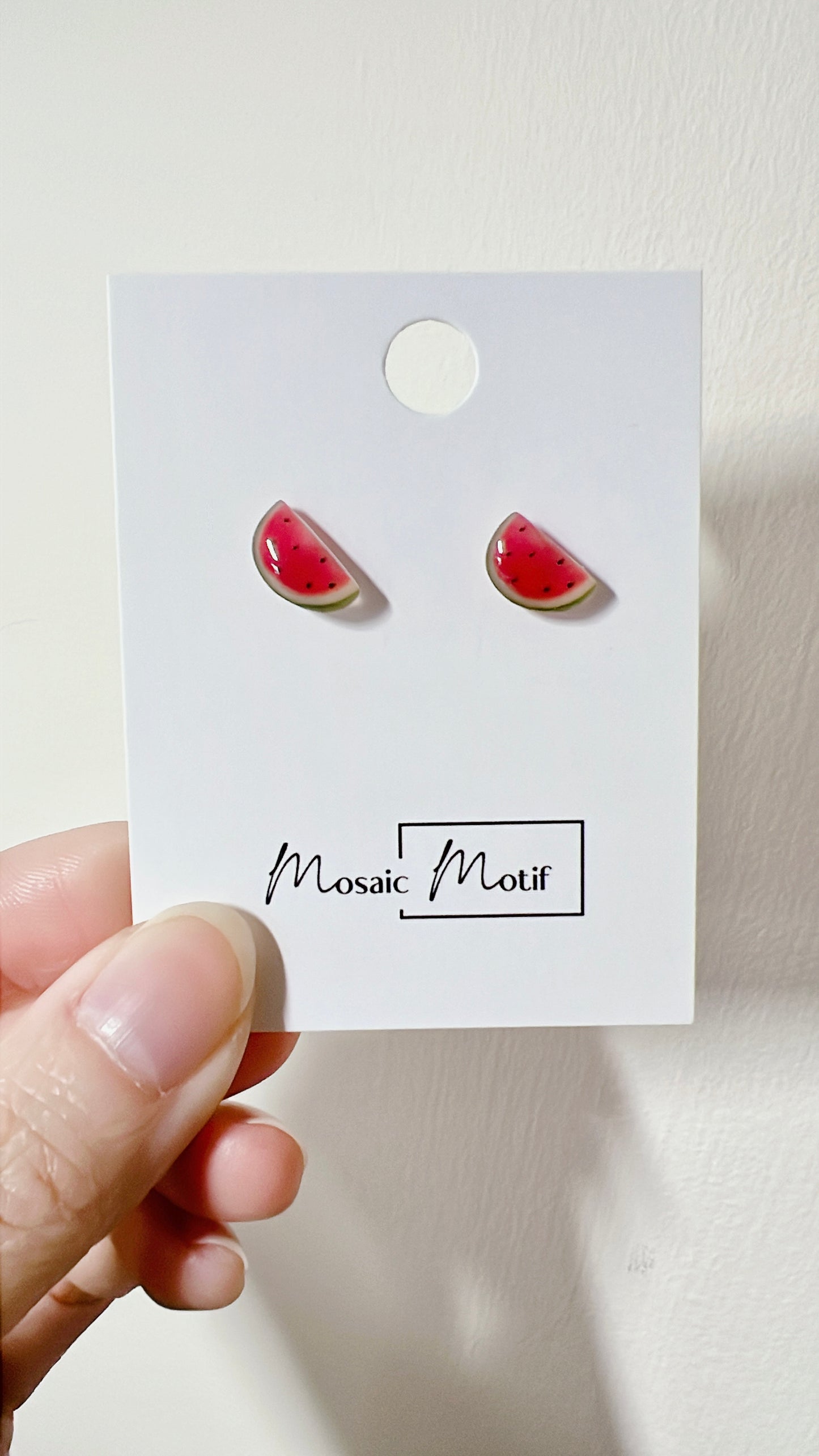 Fruit stud earrings (multiple styles)