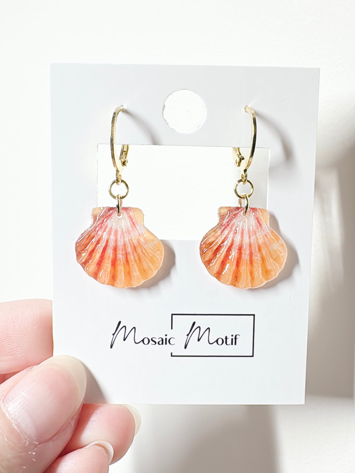 Sunrise Shell earrings (multiple styles)
