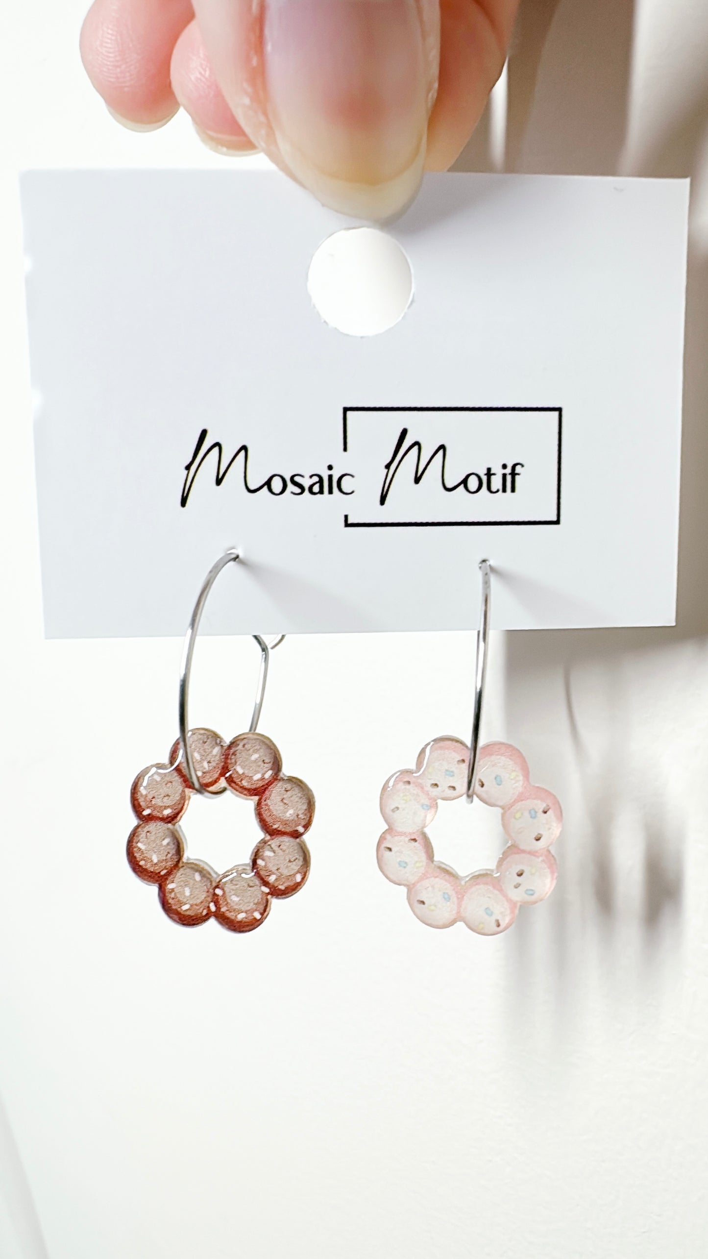 Donut earrings (multiple styles)