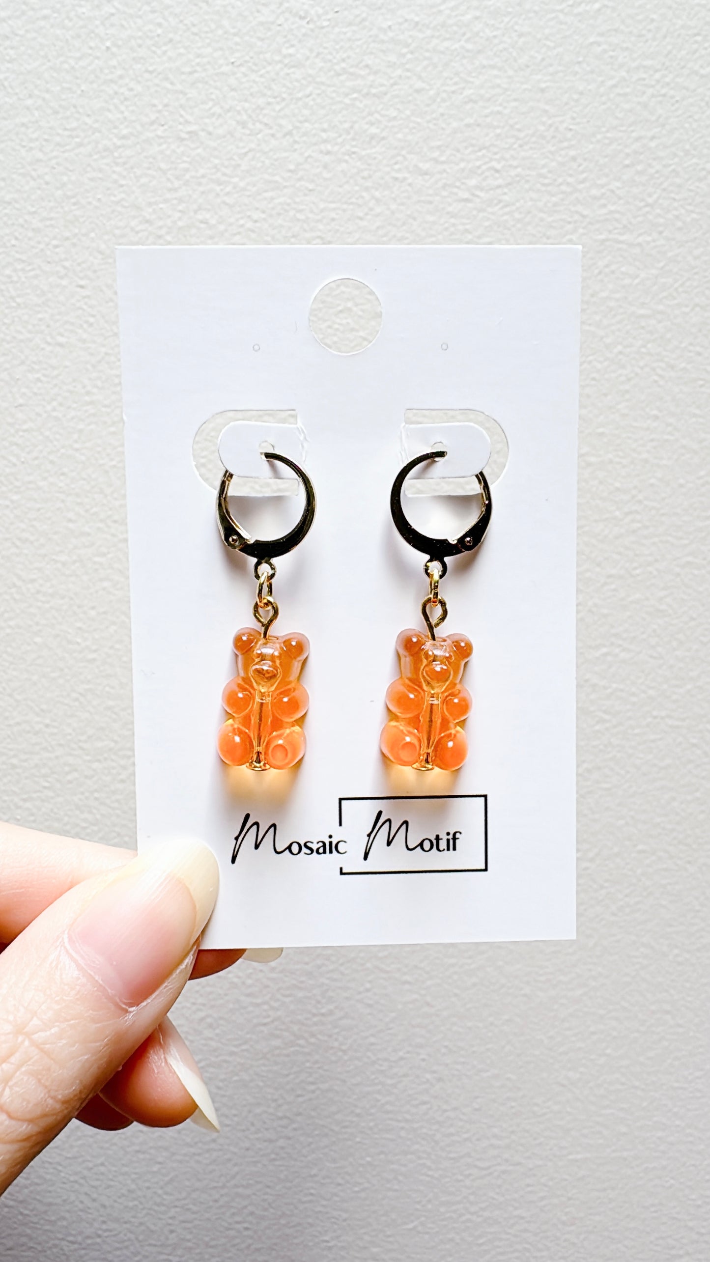 Gummy Bear dangle earrings (multiple designs)