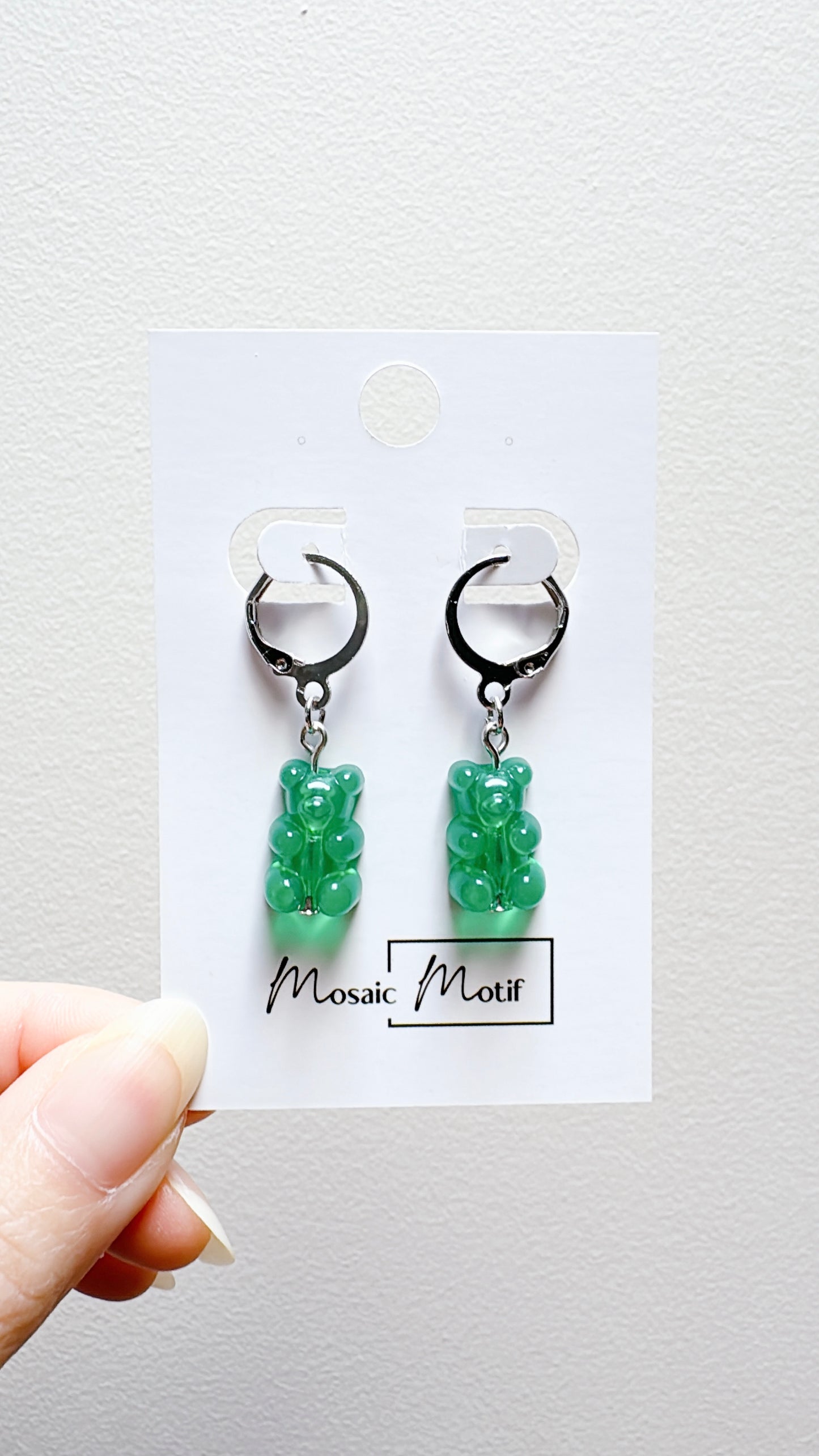 Gummy Bear dangle earrings (multiple designs)