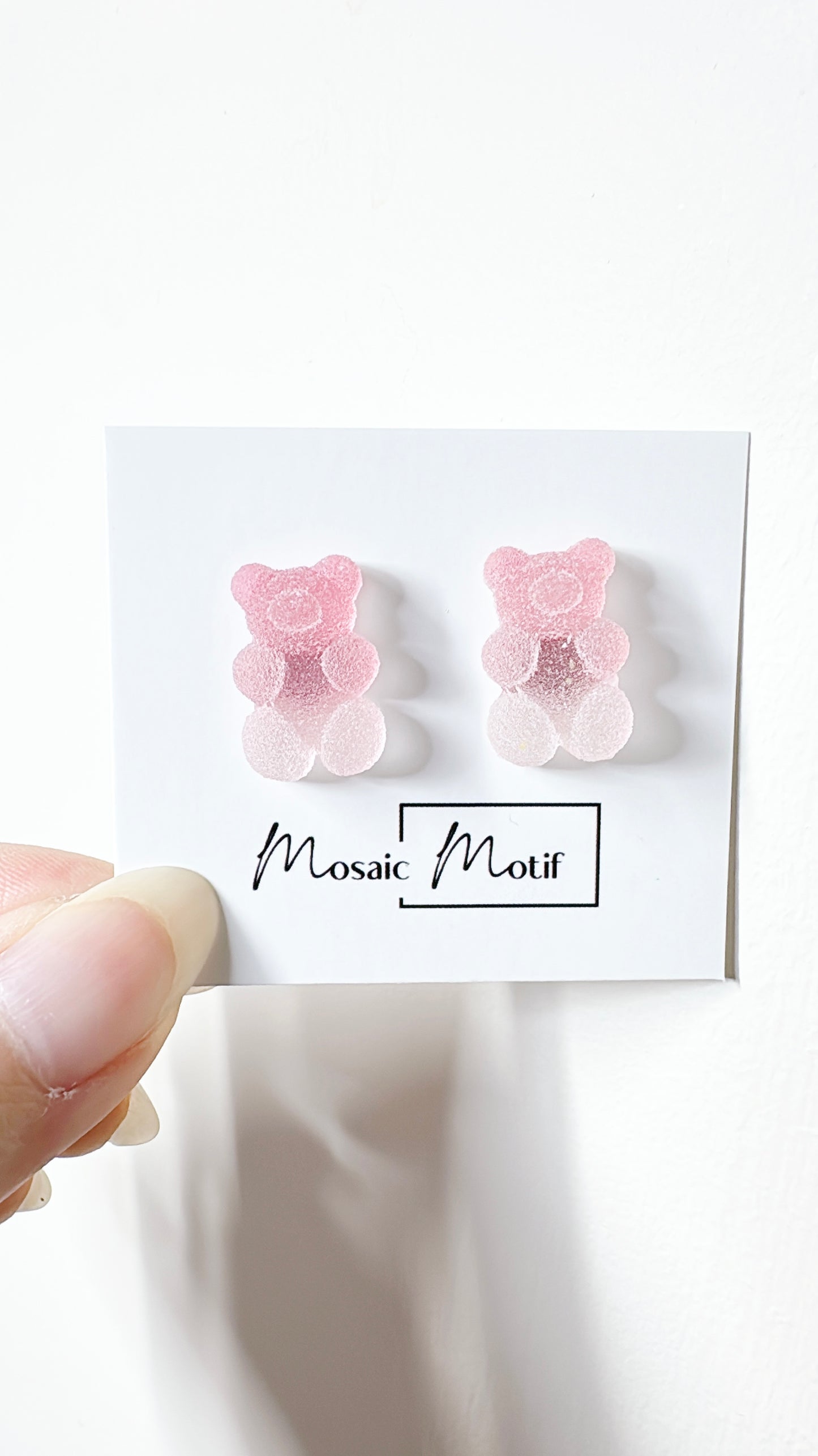 Gummy Bear stud earrings