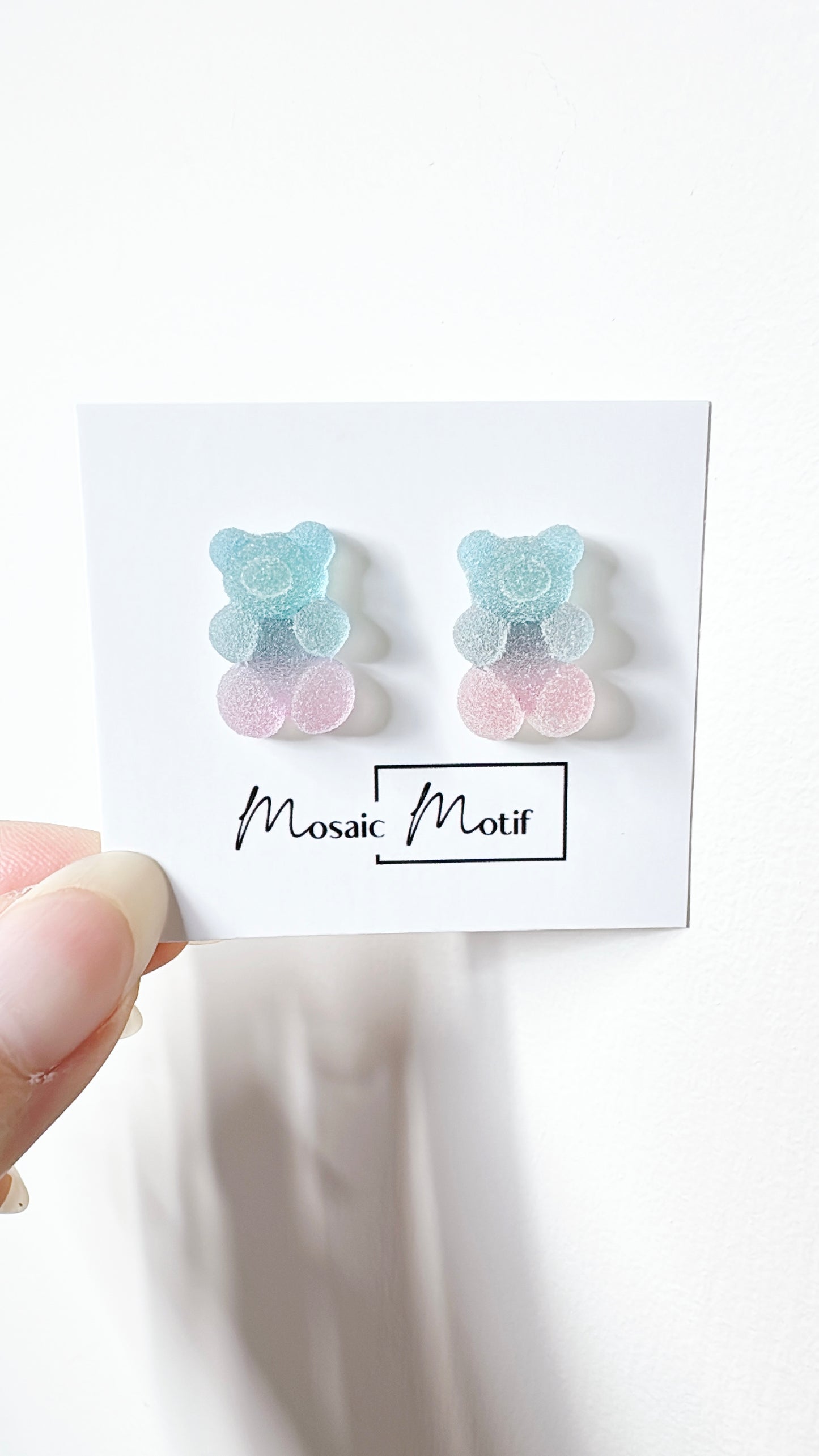 Gummy Bear stud earrings