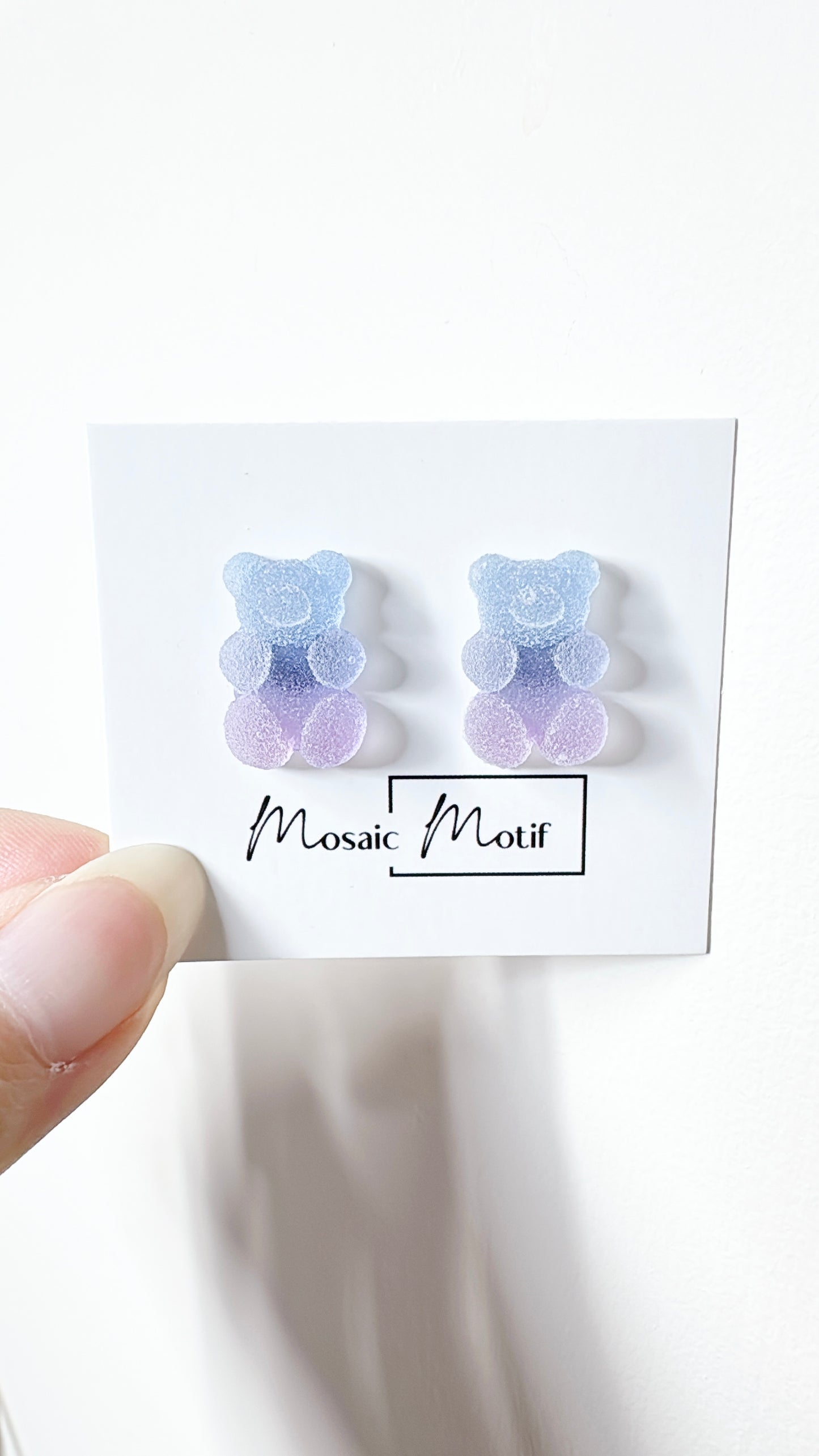 Gummy Bear stud earrings