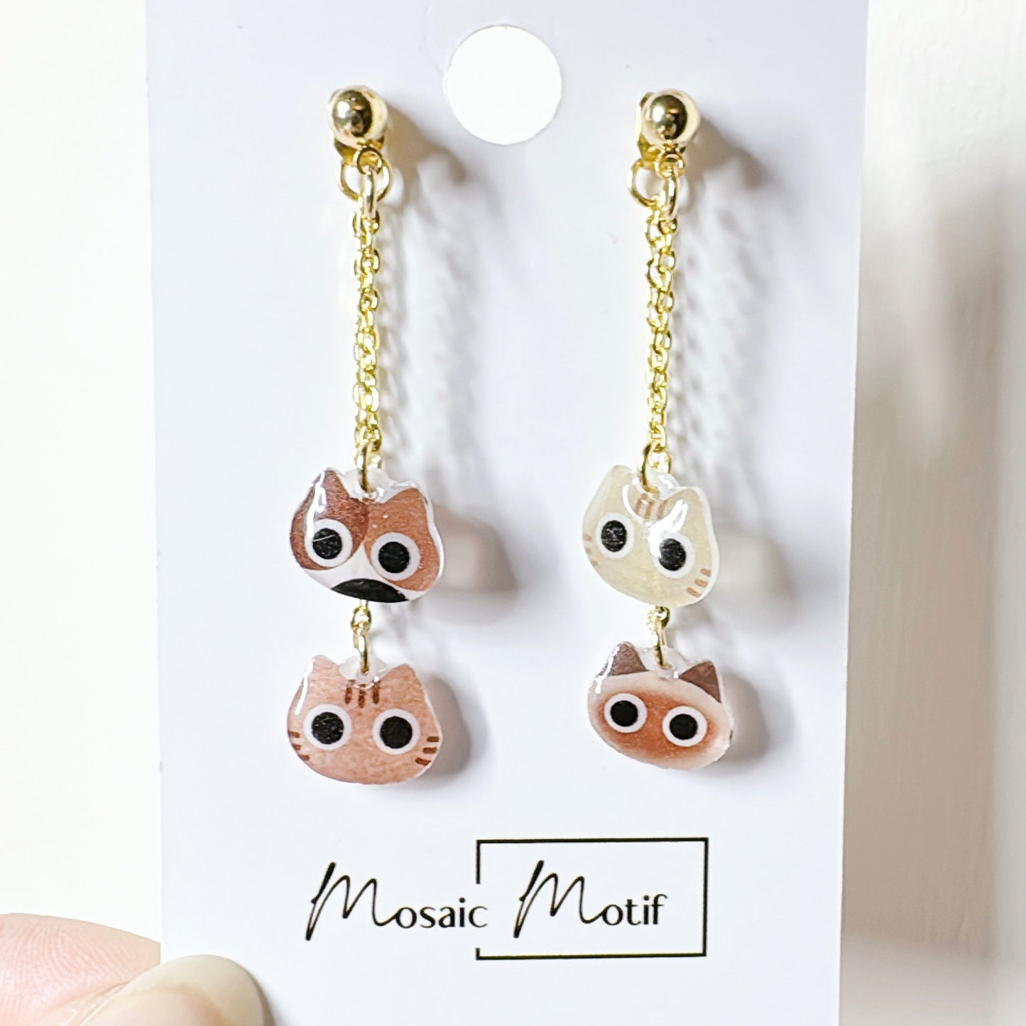 Cat double dangle (Two styles)