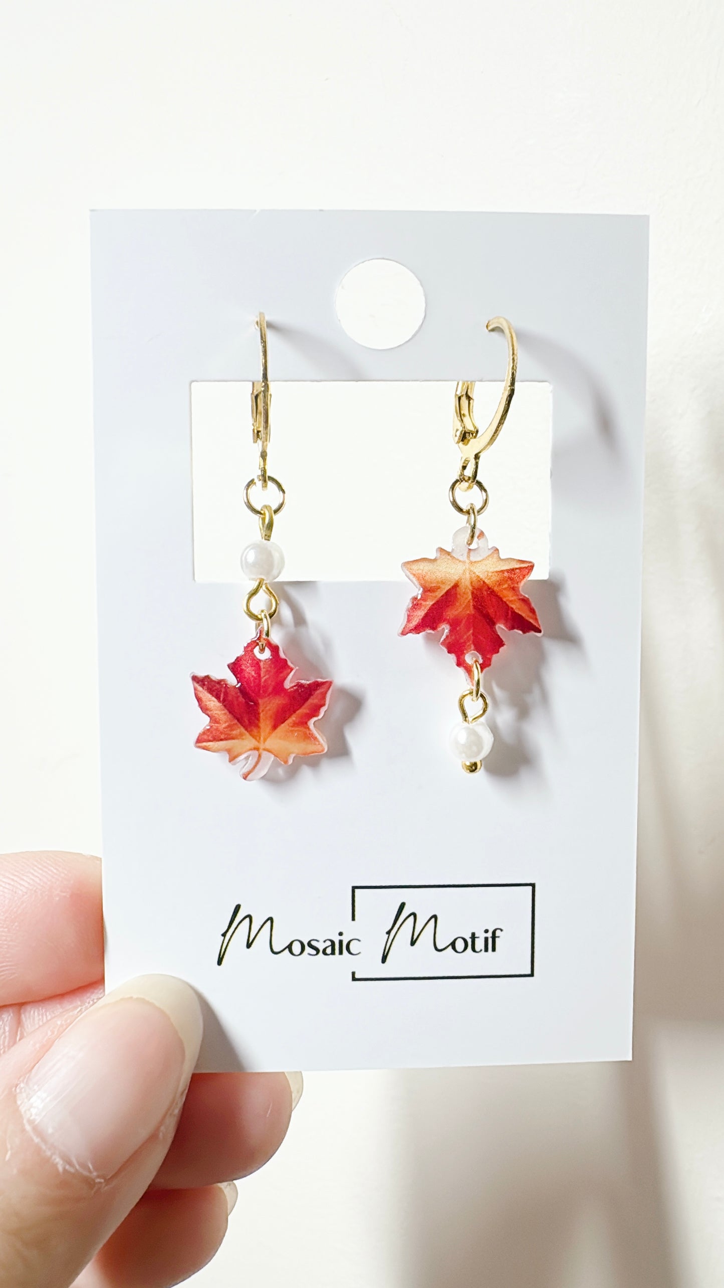 Maple leaves earrings (multiple design)