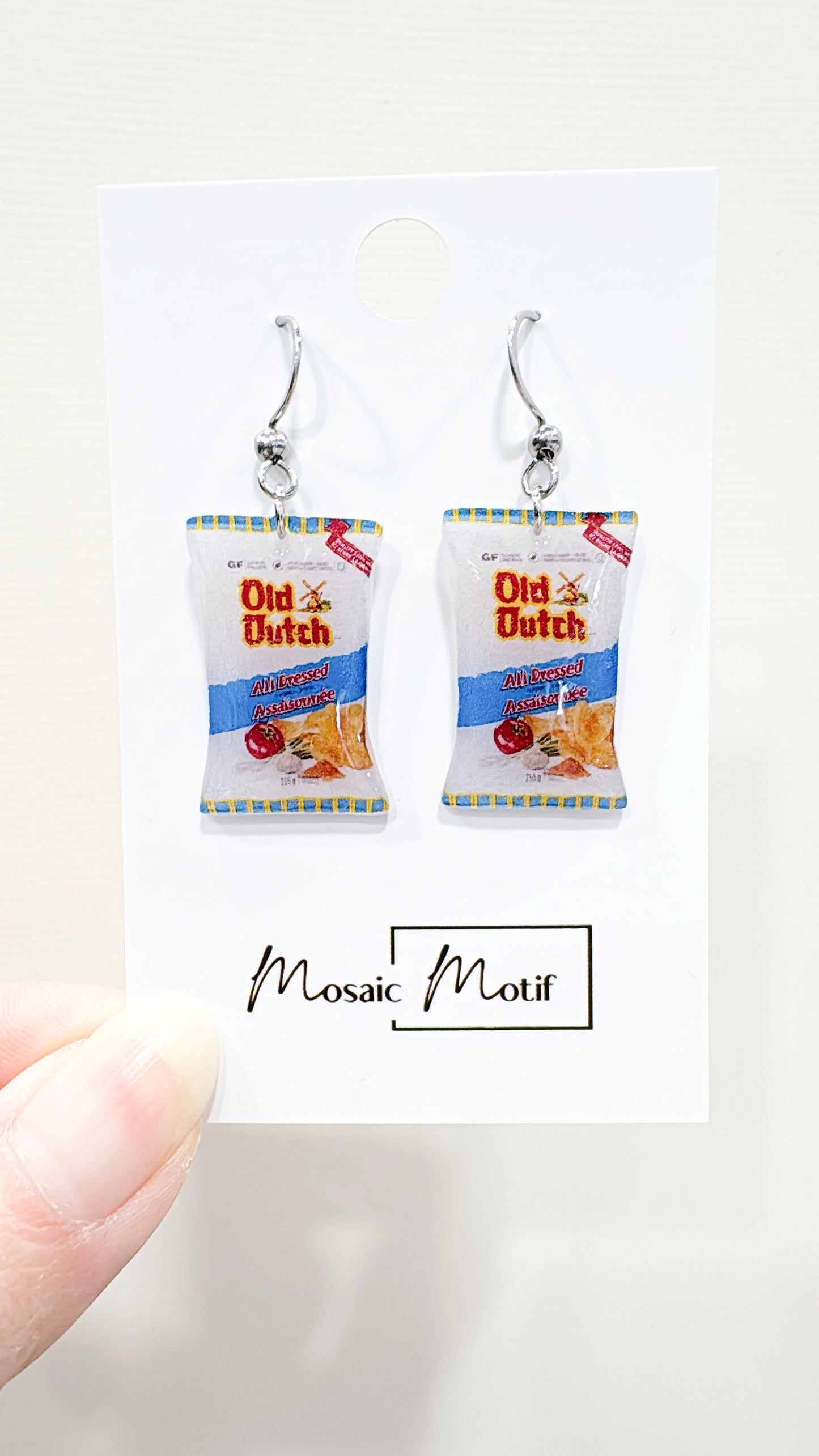 Snacks dangle earrings