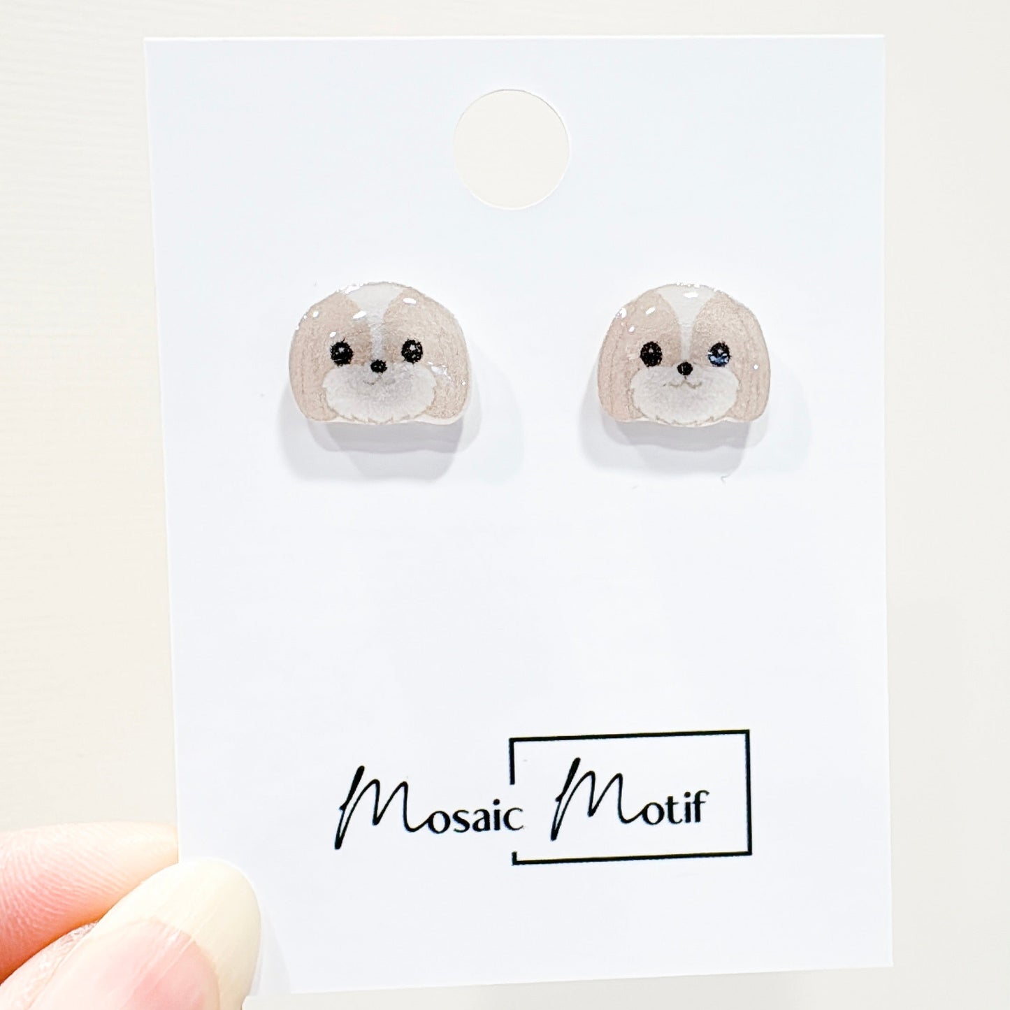 Dog earrings - Dog stud earrings (multiple breeds)