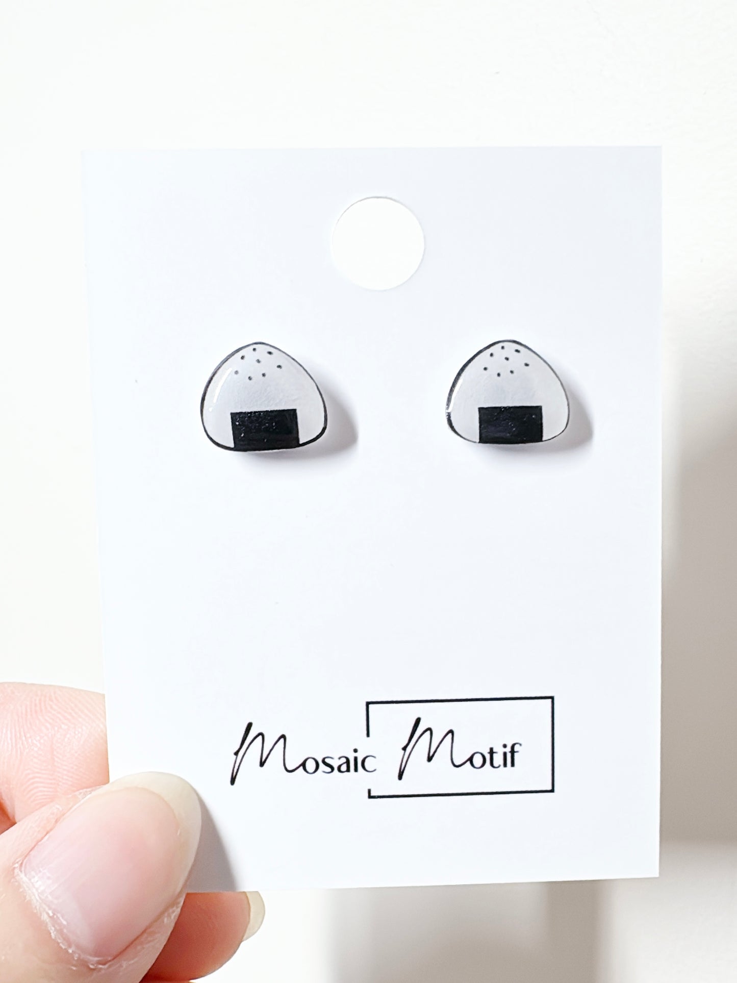 Sushi earrings stud