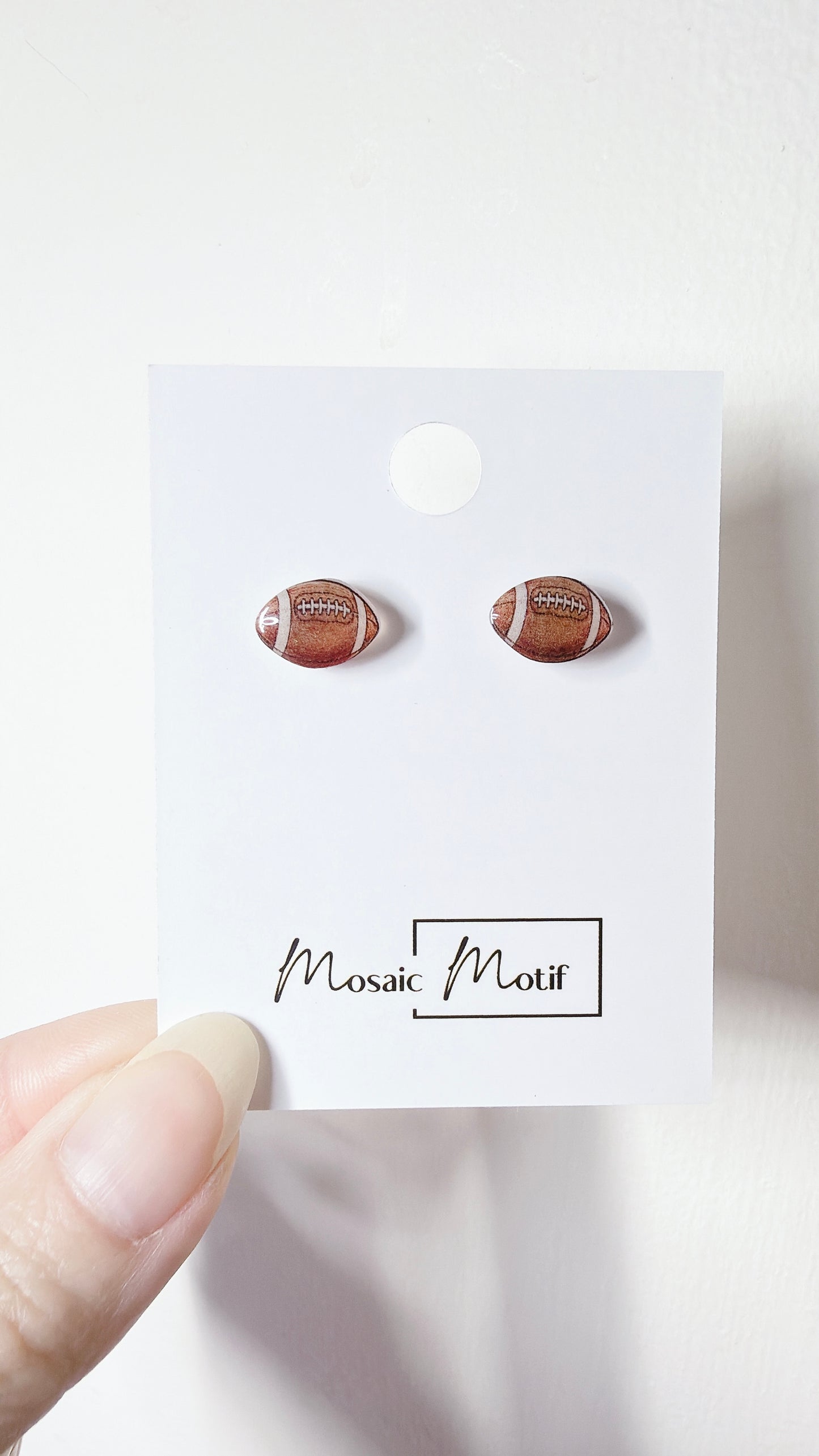 Sport stud earrings (multiple sport)