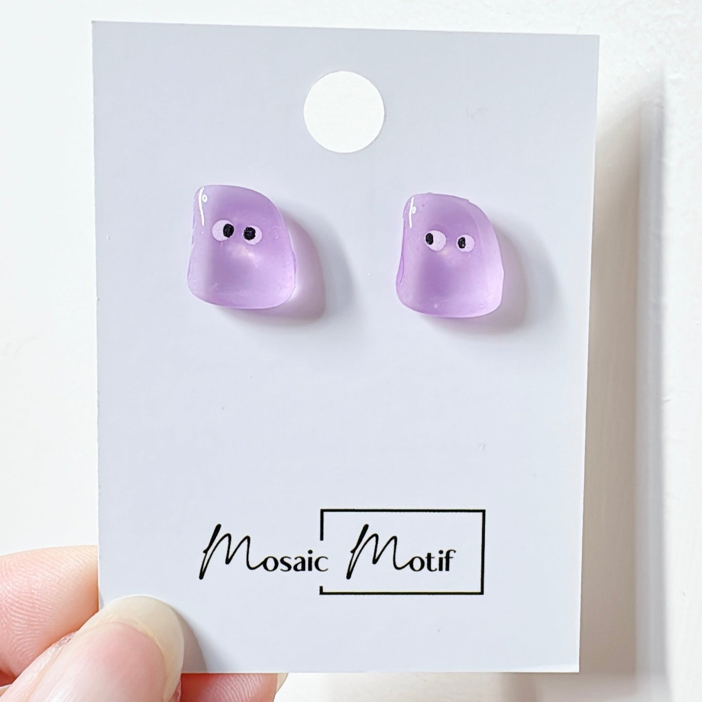 Jelly Bean earrings stud