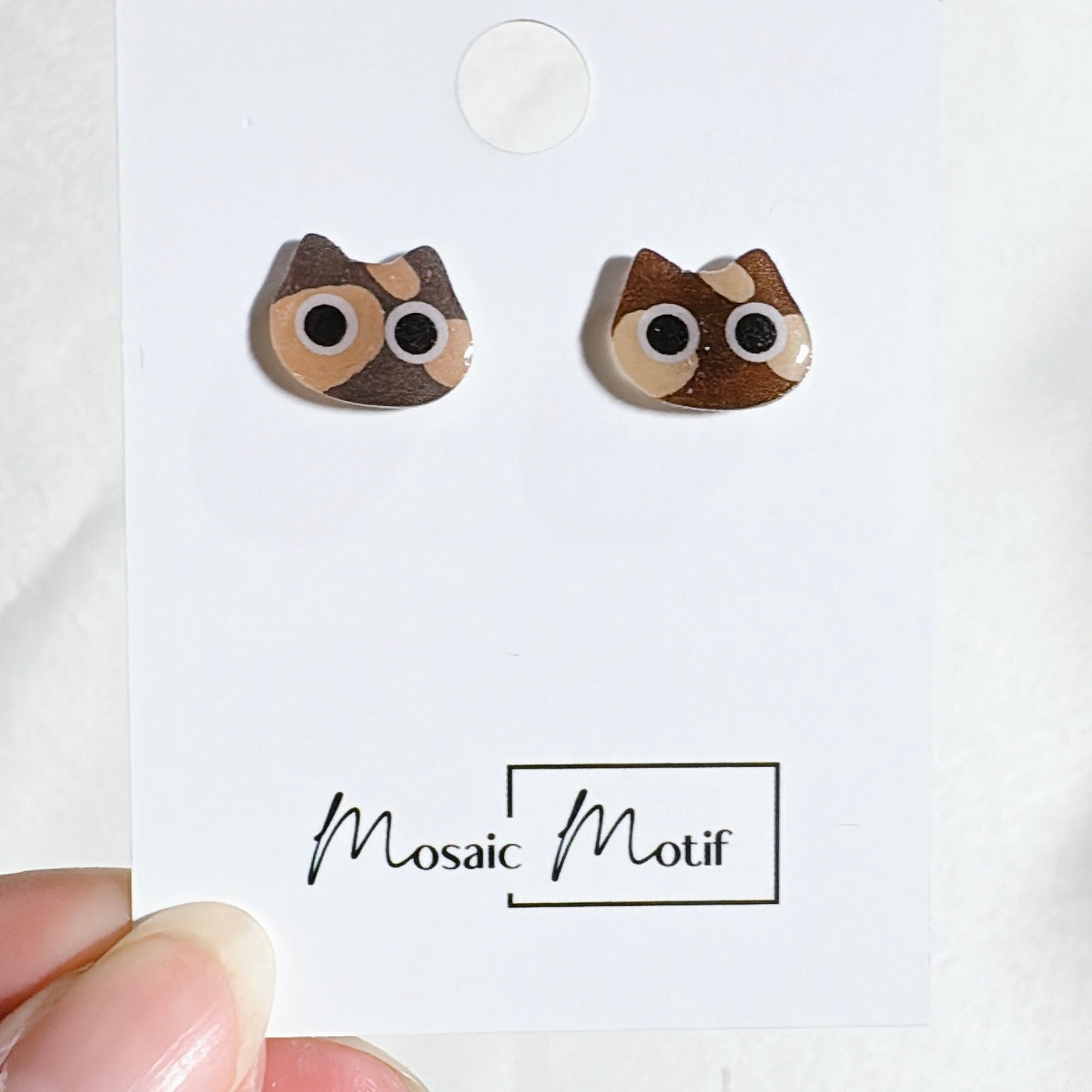 Cat earrings - Big eyes Cat stud earrings (multiple style)