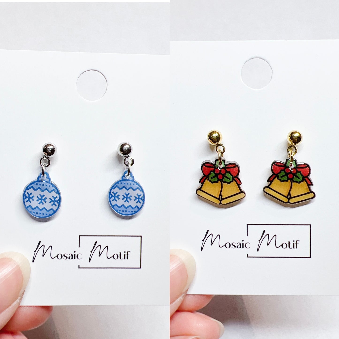 Xmas Christmas dangle earrings - Ornament