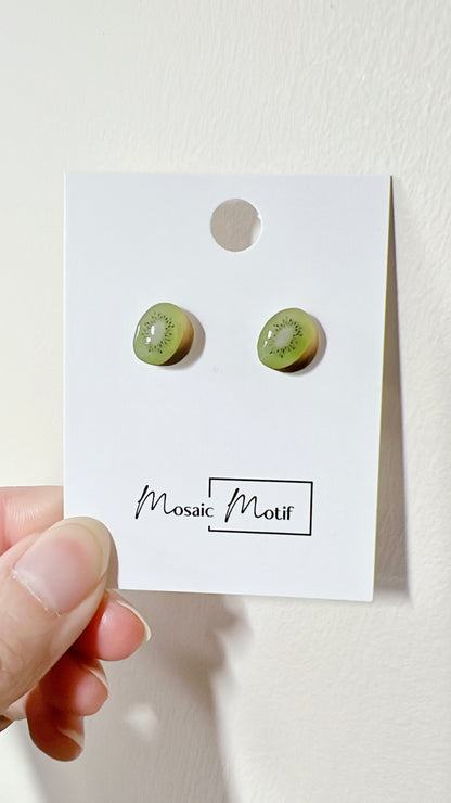 Fruit stud earrings (multiple styles)