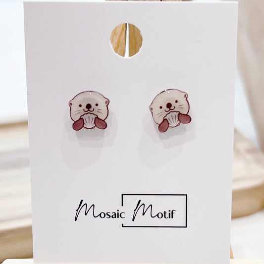 Animals earrings stud (30+ styles)