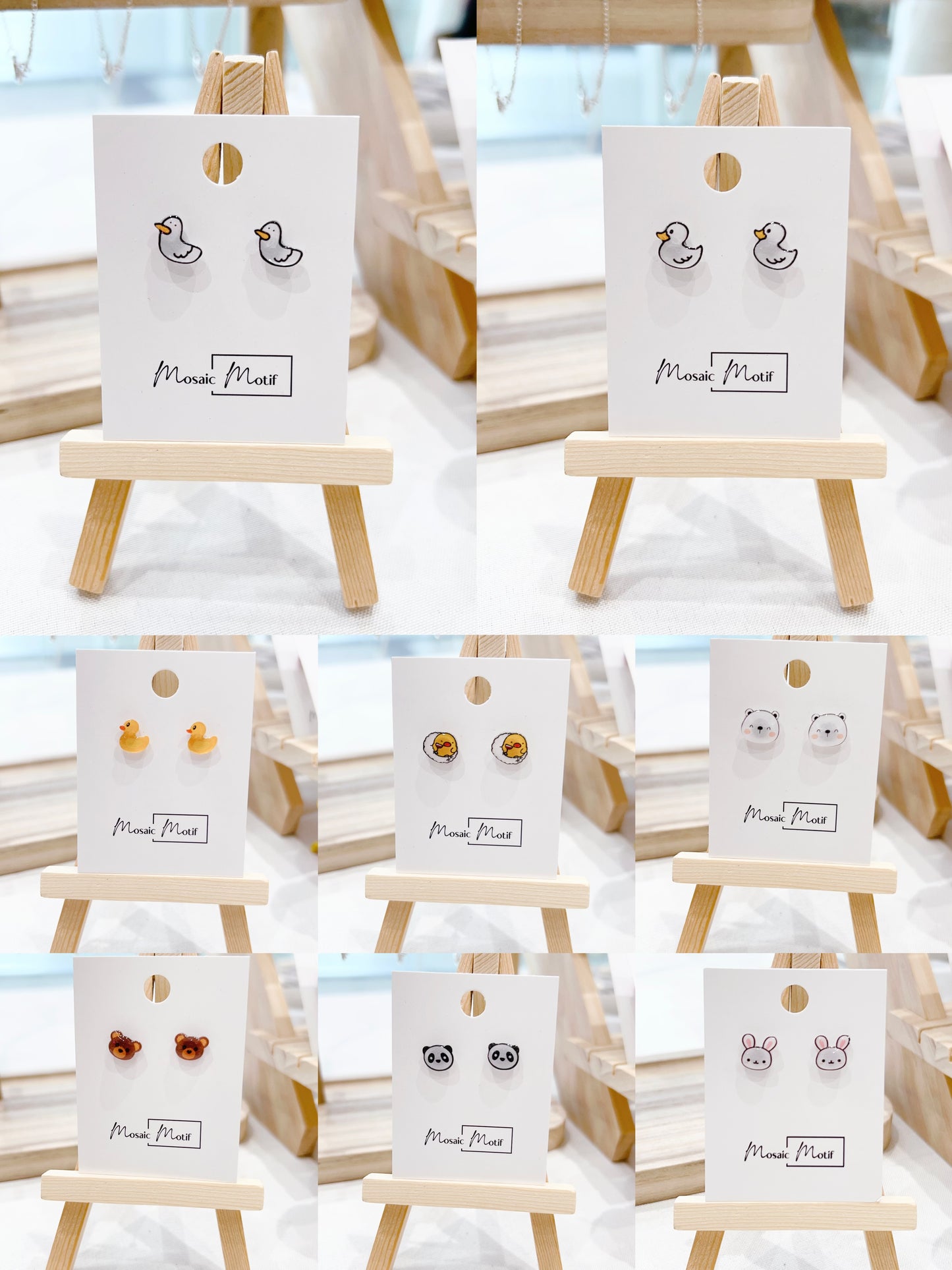 *Animals earrings stud (30+ styles)