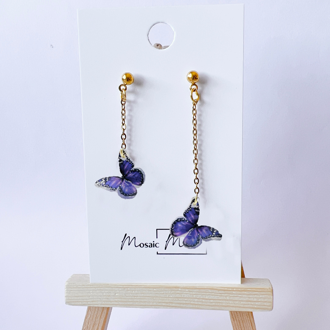 *Butterfly earrings (multiple colours)