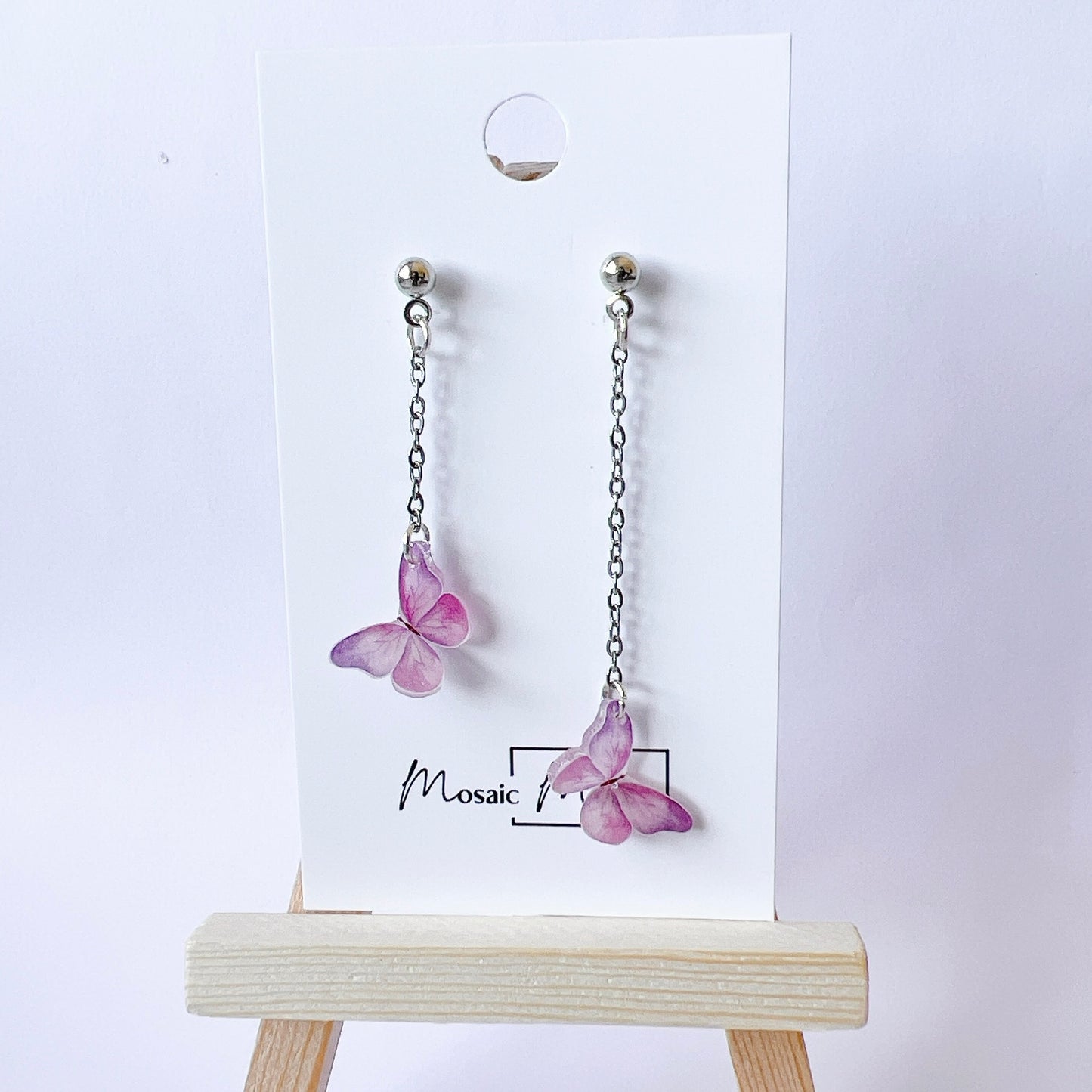 Butterfly earrings (multiple colours)