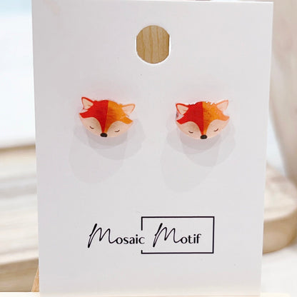 Animals stud earrings (30+ styles)