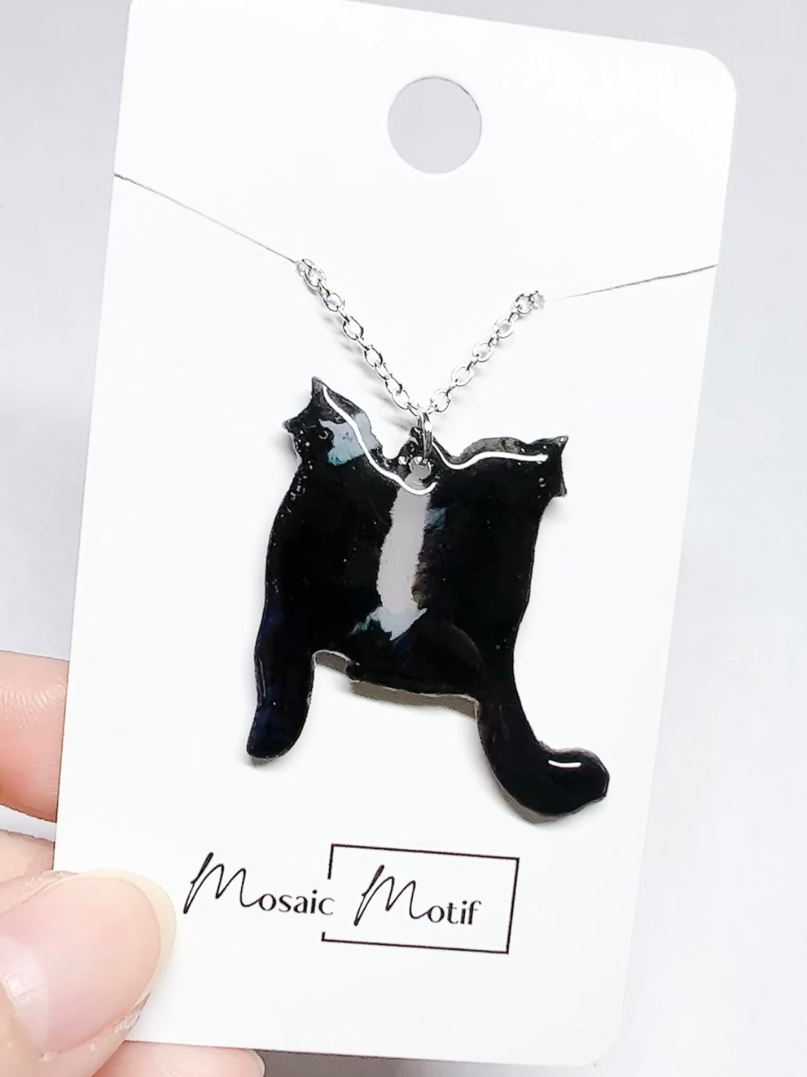 (🐾) Custom Pet Portrait - Necklace