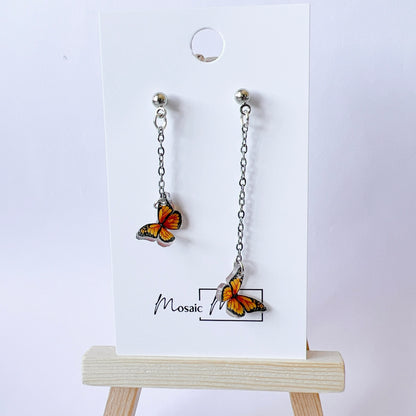 Butterfly earrings (multiple colours)