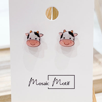 Animals stud earrings (30+ styles)