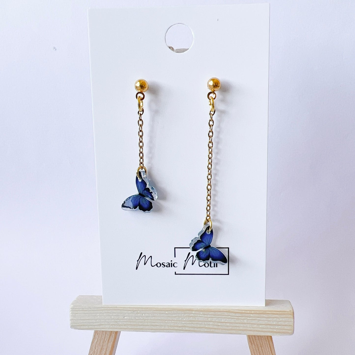 Butterfly earrings (multiple colours)
