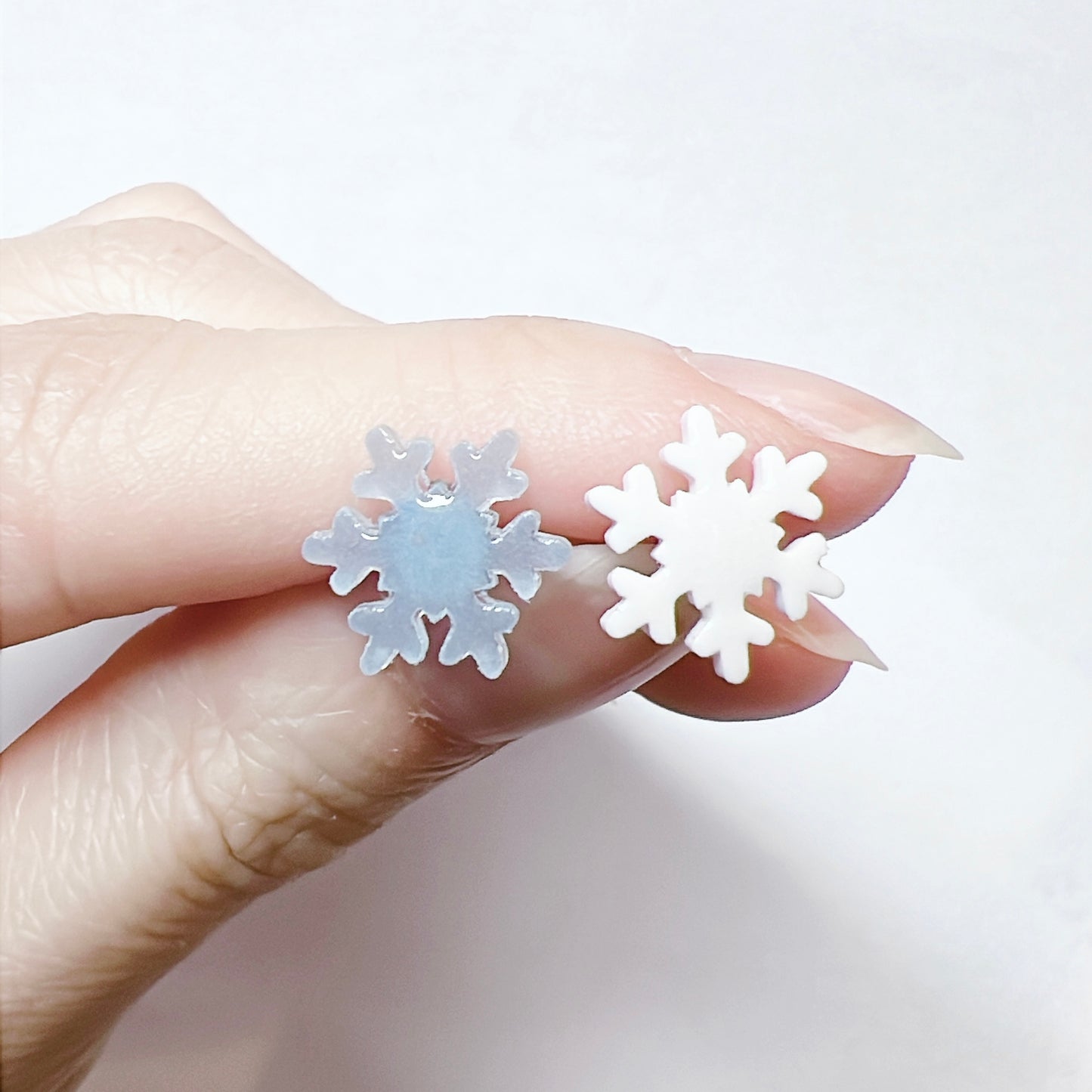 Xmas snowflake stud