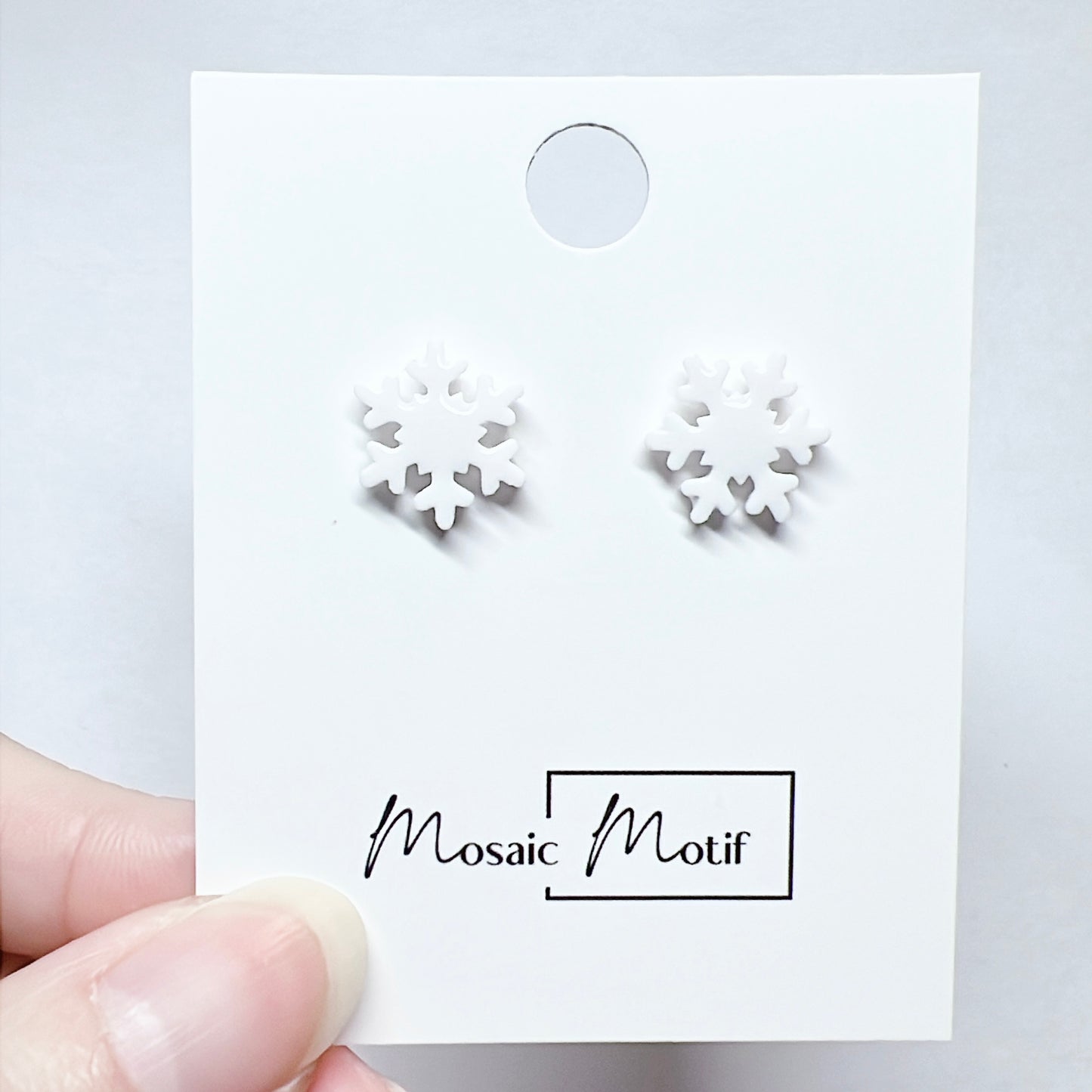 Xmas snowflake 2in1 dangle