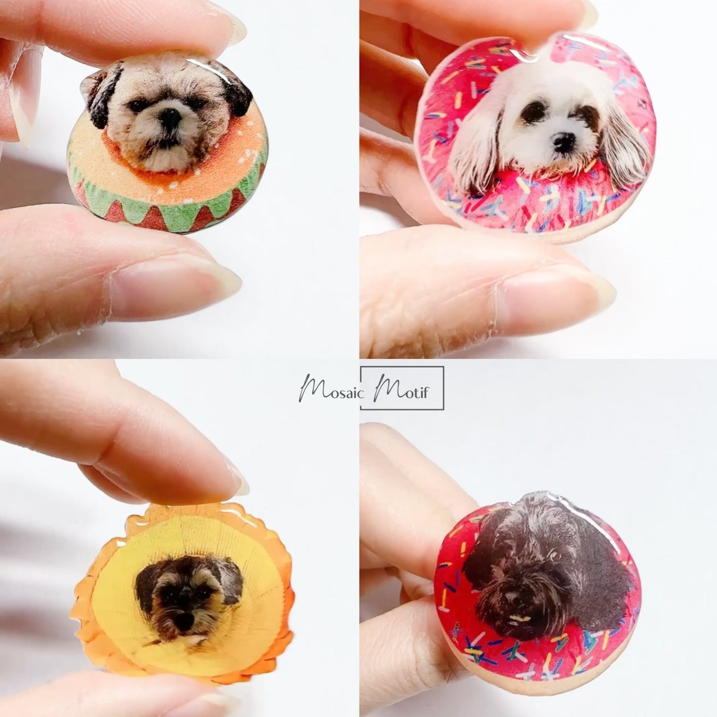 (🐾) Custom Pet Portrait - Pin