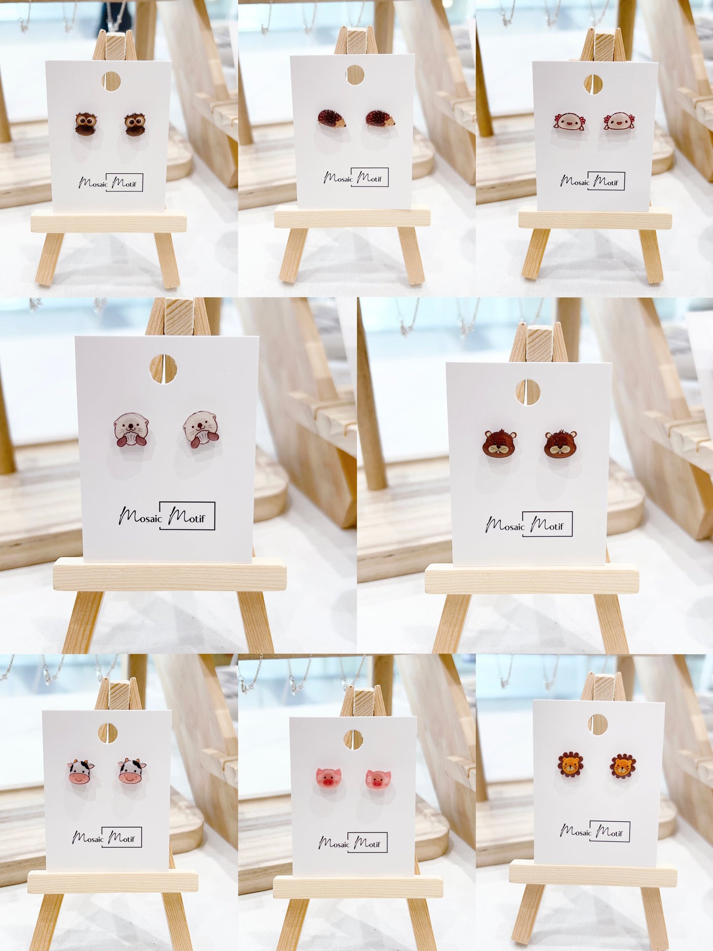 *Animals earrings stud (30+ styles)