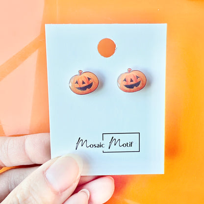 Halloween stud earrings (multiple styles)