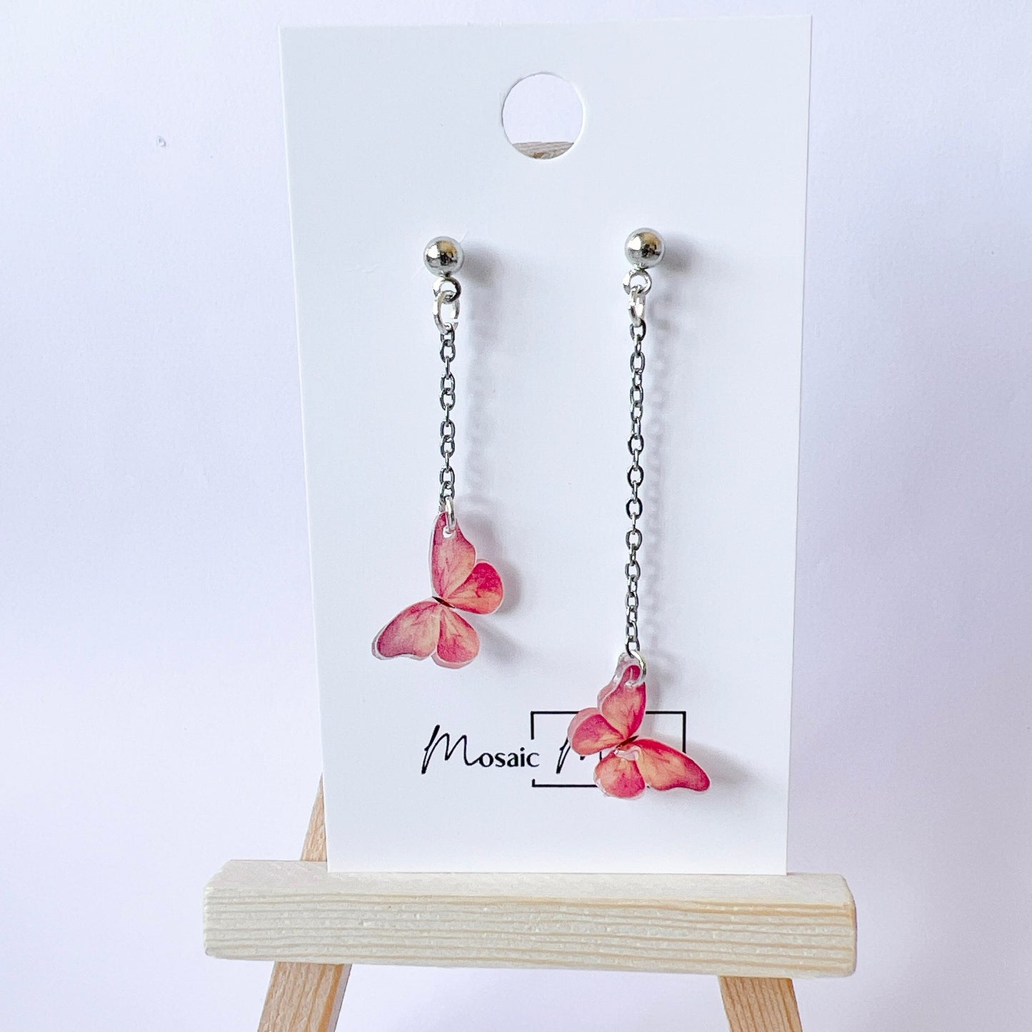 Butterfly earrings (multiple colours)