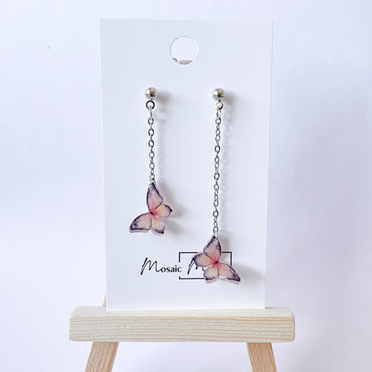 Butterfly earrings (multiple colours)