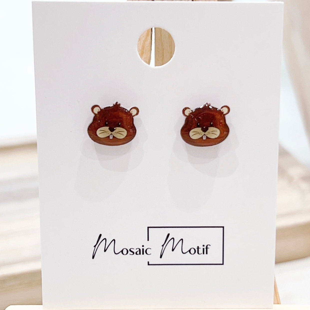 Animals earrings stud (30+ styles)