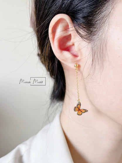 Butterfly earrings (multiple colours)