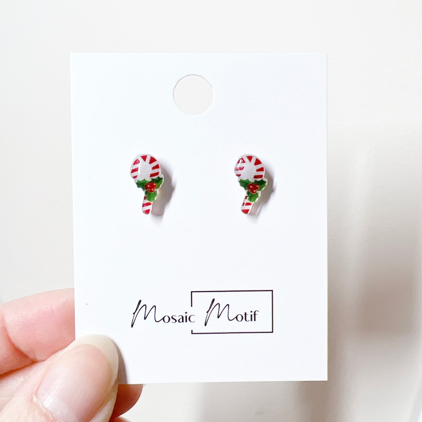 Xmas stud - Candy Cane