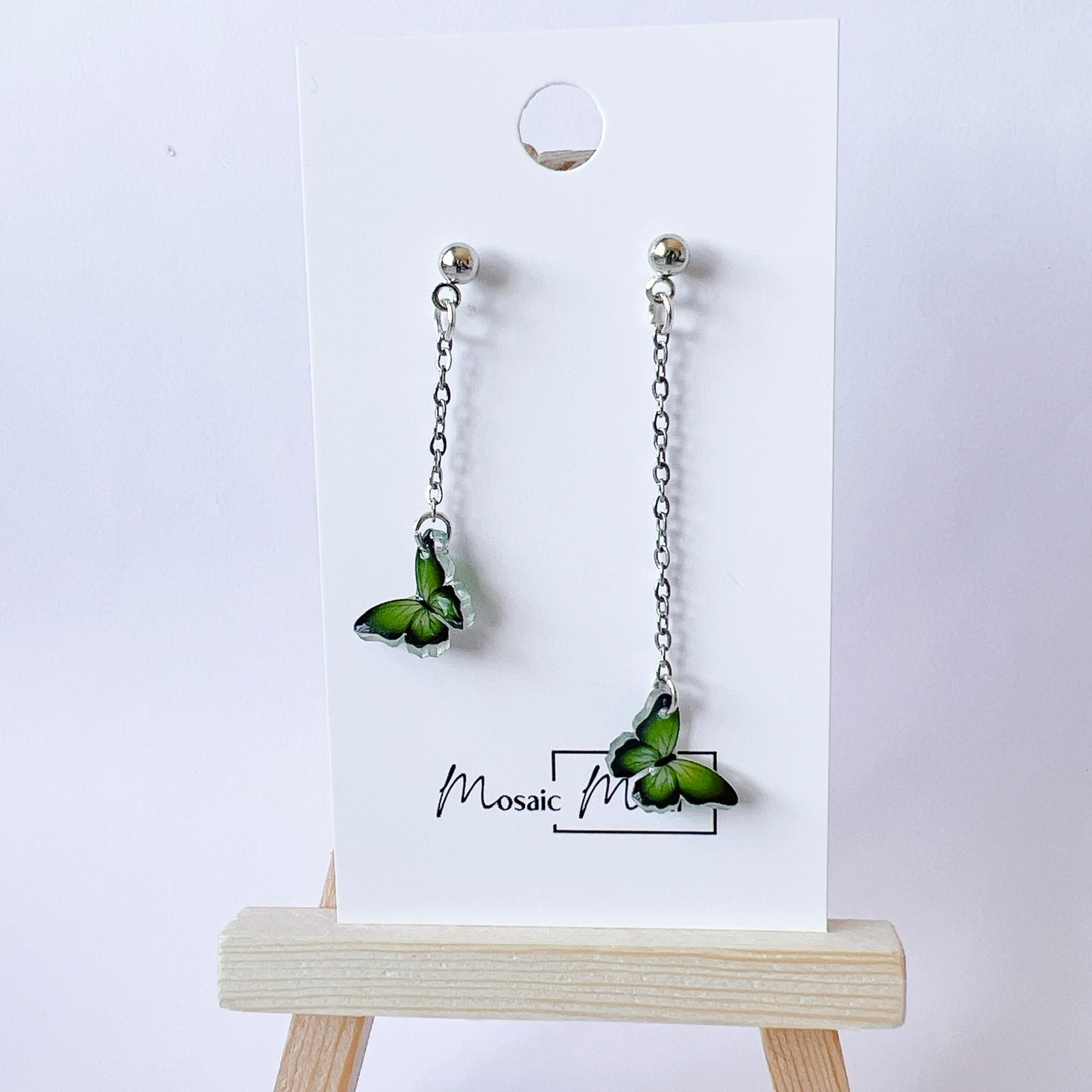 Butterfly earrings (multiple colours)
