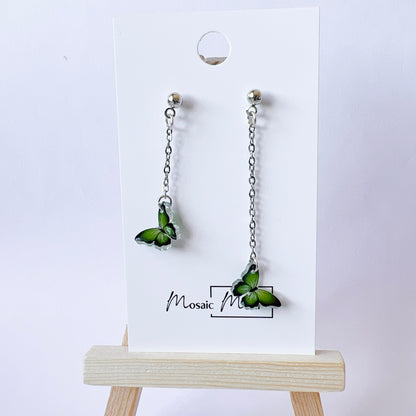 Butterfly earrings (multiple colours)