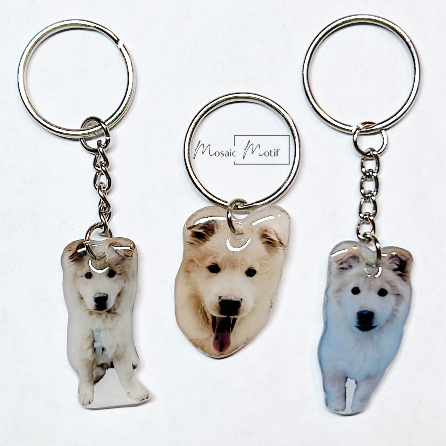 (🐾) Custom Pet Portrait - Keychain