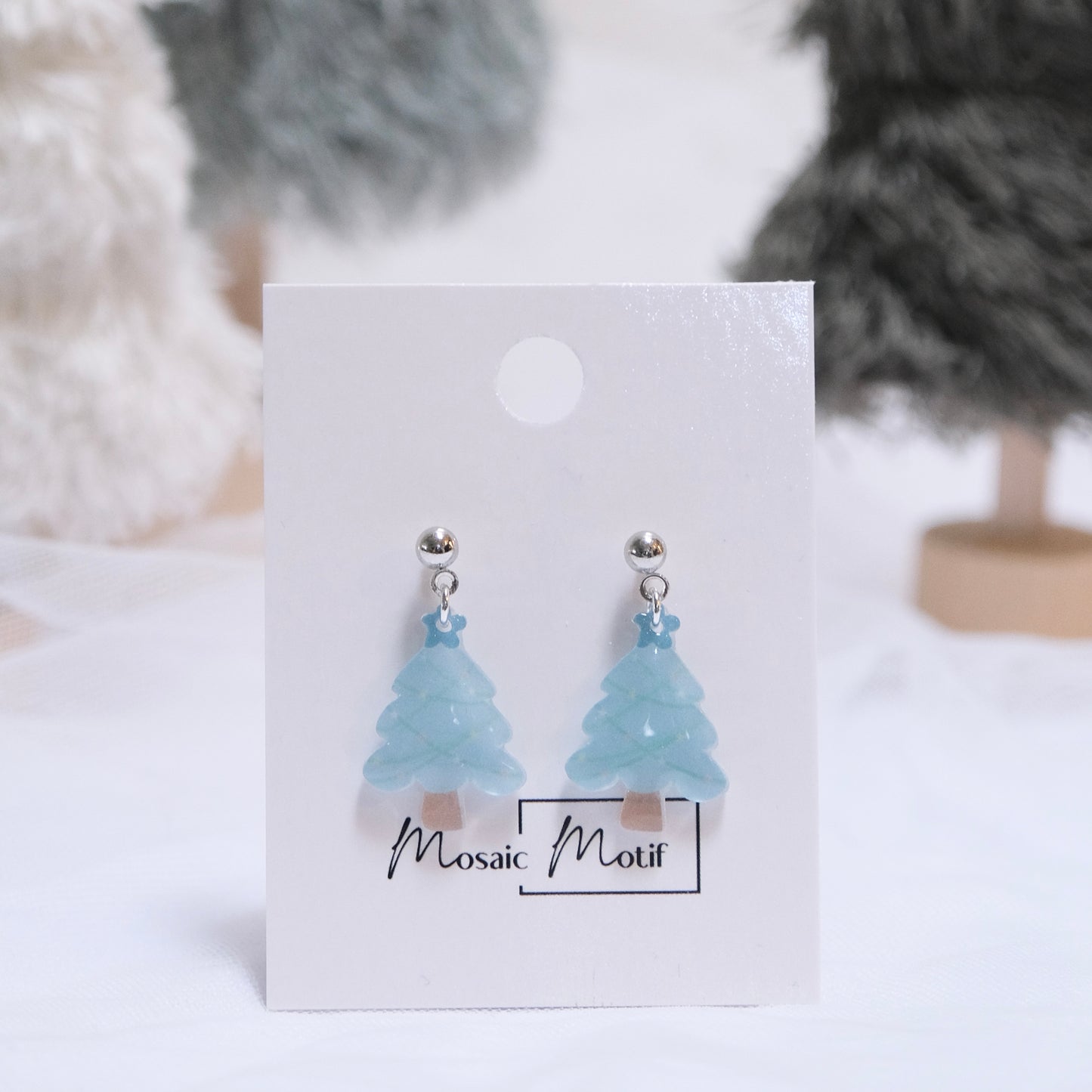 Xmas Tree earrings - dangle