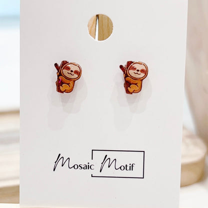 Animals stud earrings (30+ styles)
