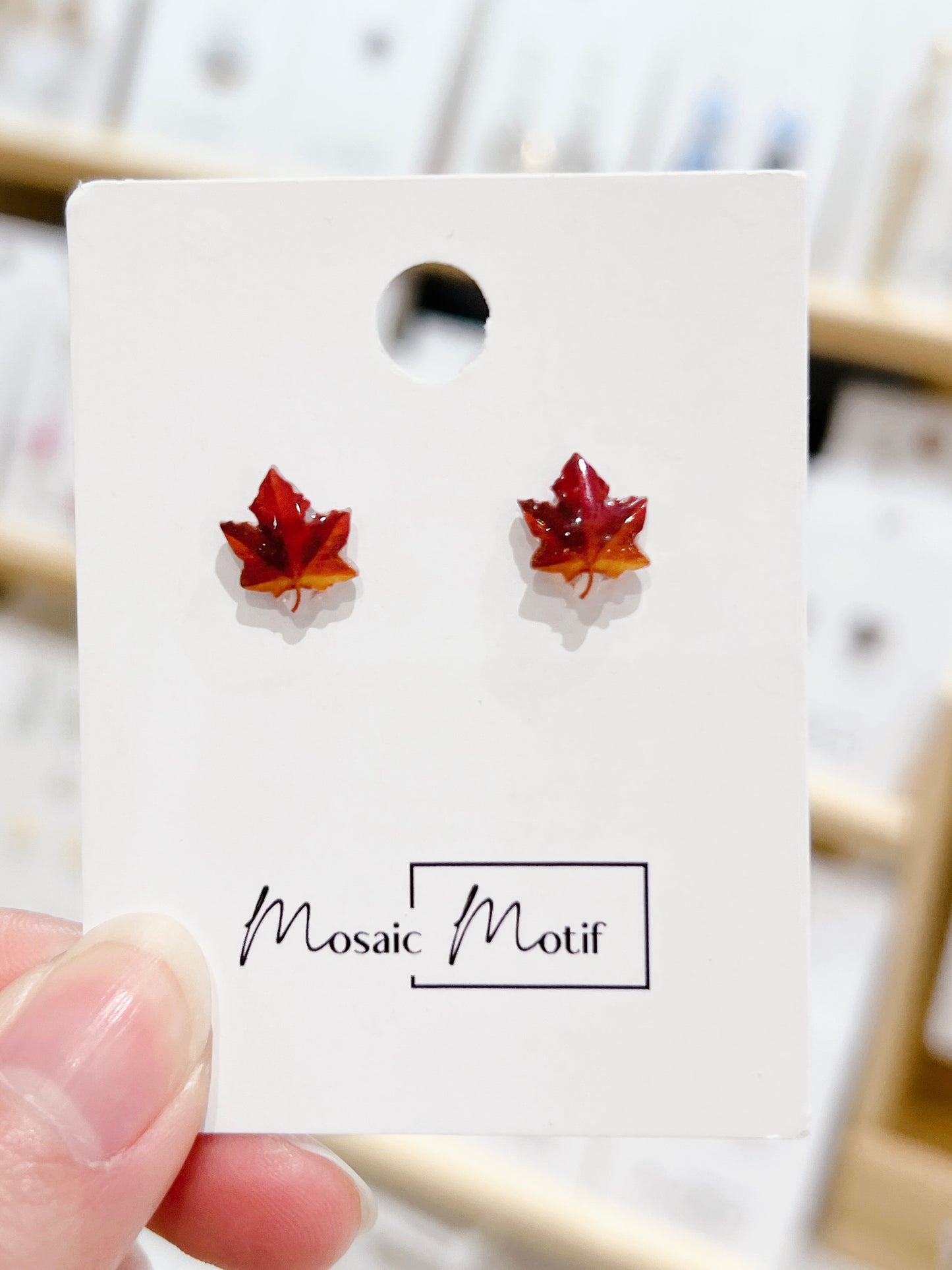 Maple leaves earrings (multiple design)