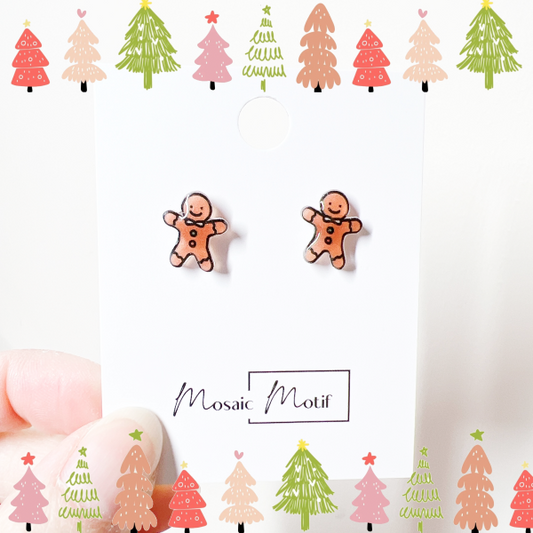 Xmas stud - Gingerbread man
