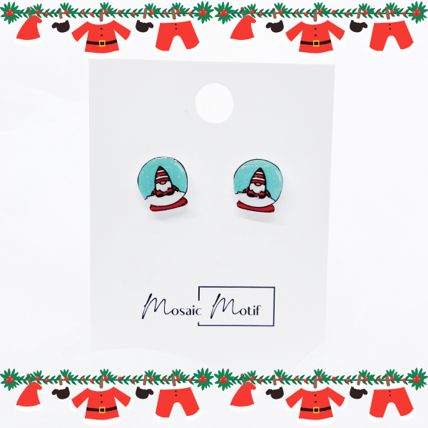 Xmas snowglobe - Gnome