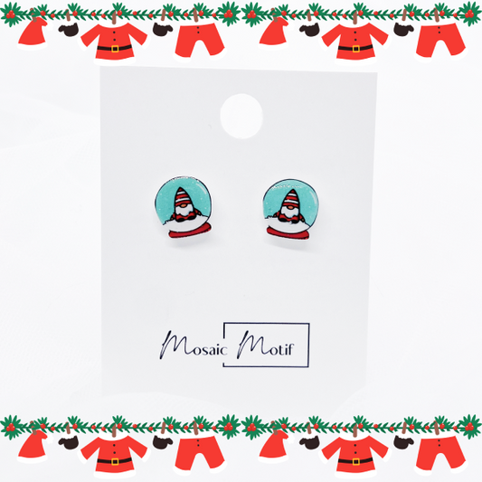 Xmas snowglobe - Gnome