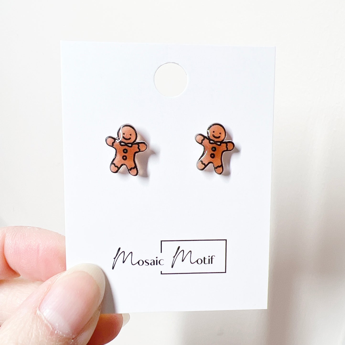Xmas stud - Gingerbread man